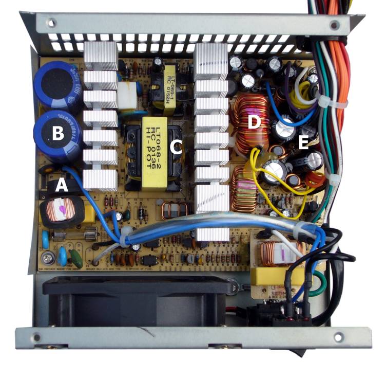 SMPS Power Supply Output Rectifier And Filter